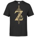 Nintendo The Legend Of Zelda Master Sword Men's T-Shirt - Black