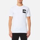 The North Face Men's Short Sleeve Fine T-Shirt - TNF White/TNF Black