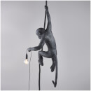 Seletti Ceiling Monkey Lamp - Black
