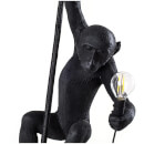 Seletti Ceiling Monkey Lamp - Black