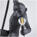 Seletti Ceiling Monkey Lamp - Black