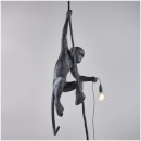 Seletti Ceiling Monkey Lamp - Black