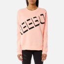 Reebok Women's Logo Crew Neck Sweatshirt - Peach Twist