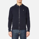 Polo Ralph Lauren Men's Nylon/Fleece Full Zip Jacket - Aviator Navy