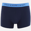 Polo Ralph Lauren Men's 3 Pack Boxer Shorts - Navy/Contrast Waistband