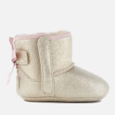 UGG Babies' Jesse Bow II Metallic Pre-Walker Boots - Gold