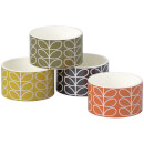 Orla Kiely Linear Stem Ramekins - Multi (Set of 4)