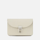 The Cambridge Satchel Company Women's Small Push Lock Purse - Cream Saffiano