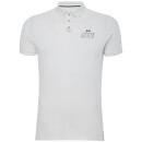 Polo Homme Princeton Crosshatch - Blanc