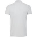 Polo Homme Princeton Crosshatch - Blanc