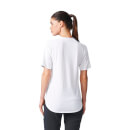 adidas Women's ZNE Training Track T-Shirt - White