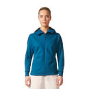 adidas Women's ZNE Duo Hoody - Blue/Black