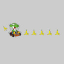 Nintendo Men's Six Banana Mario Kart T-Shirt