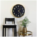 Newgate Master Edwards Wall Clock - Radial Brass
