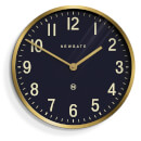 Newgate Master Edwards Wall Clock - Radial Brass