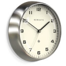 Newgate Chrysler Wall Clock - Burnished Stainless Steel