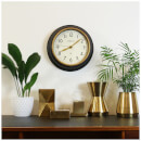 Newgate Cookhouse II Wall Clock - Black