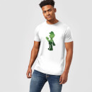 Nintendo Super Mario Luigi Silhouette Men's White T-Shirt