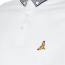 Polo Homme Glover Brave Soul - Blanc Chiné