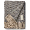 Avoca Heavy Herringbone Throw - Navy - 142 x 183cm