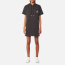 Versus Versace Women's Hooded Logo Dress Short Sleeve - Grey