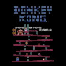 Nintendo Retro Donkey Kong Men's Black T-Shirt