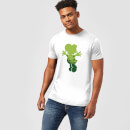 Nintendo Super Mario Yoshi Silhouette Men's White T-Shirt