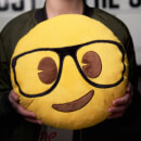 Emoji Cushion - Geek Face