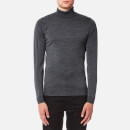 John Smedley Men's Cherwell 30 Gauge Extra Fine Roll Neck Jumper - Charcoal