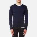 John Smedley Men's Lundy 30 Gauge Extra Fine Merino Crew Neck Jumper - Midnight