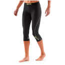 Skins DNAmic Women's 3/4 Tights - Black/Black