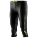 Skins DNAmic Women's 3/4 Tights - Black/Black