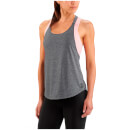 Skins Activewear Women's Remote T-Bar Tank Top - Black Marle