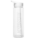 Straw Water Bottle - White