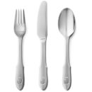 Georg Jensen Elephant Child Cutlery Set