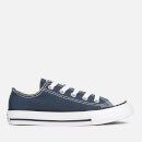 Converse Kids Chuck Taylor All Star Ox Trainers - Navy