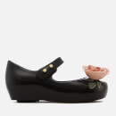 Mini Melissa Toddlers' Disney Ultragirl 18 Beauty Ballet Flats - Black Rose