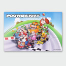 Nintendo Mario Kart 2 ChromaLuxe Hoogglans Metalen Poster