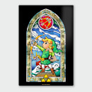 Nintendo Legend of Zelda Bow & Arrow ChromaLuxe Hoogglans Metalen Poster