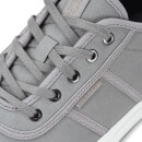 Jack & Jones Men's Austin Canvas Trainers - Frost Grey