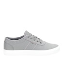 Jack & Jones Men's Austin Canvas Trainers - Frost Grey