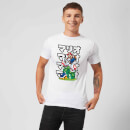 Nintendo Super Mario Pirahna Plant Japanese Men's T-Shirt - White