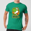 Nintendo Super Mario Yoshi Kanji Men's T-Shirt - Kelly Green