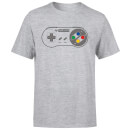 Camiseta Nintendo SNES "Mando" - Hombre - Gris