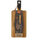 Gentlemen's Hardware Cheese Board and Knife Set with Wine Opener