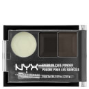 NYX Professional Makeup Eyebrow Cake Powder - Black/Grey