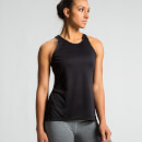 Crossback Tank Top - Black