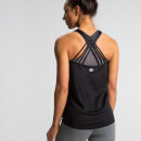 Crossback Tank Top - Black