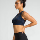 Crossback Crop Top Bra - Tropical Print
