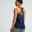 Crossback Tank Top - Navy